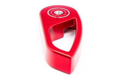 BMW M CAR E9X SERIES BLACKLINE PERFORMANCE EDITION RED HOOD LATCH HANDLE (LHD)