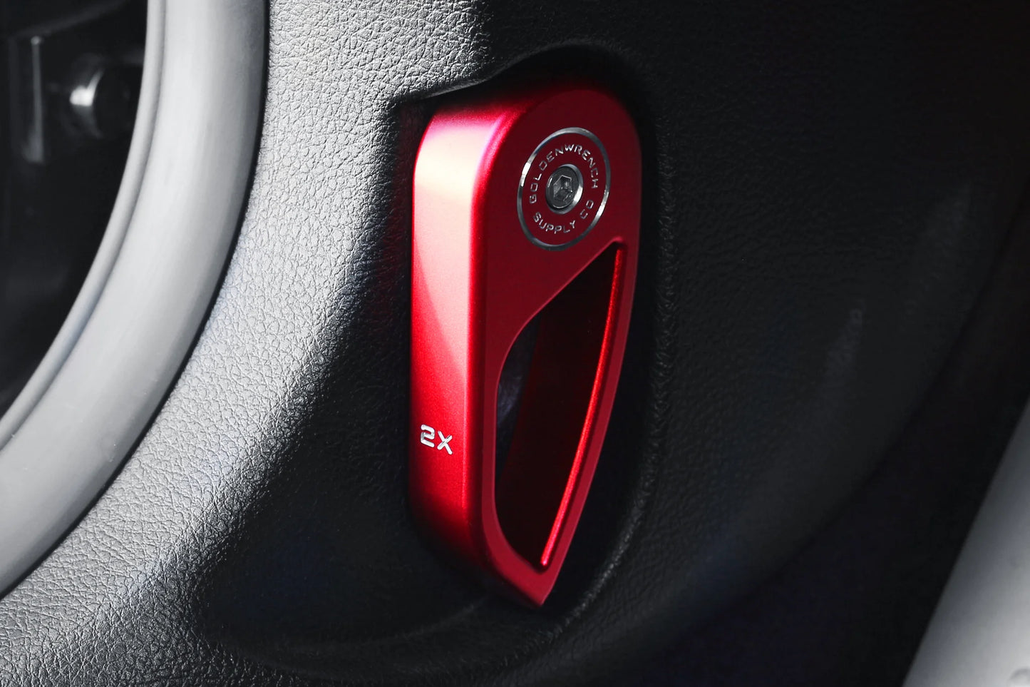 BMW M CAR F SERIES BLACKLINE PERFORMANCE HOOD LATCH HANDLE (LHD)