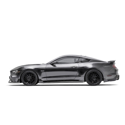 FORD MUSTANG CARBON FIBER UPPER + LOWER LIP SET