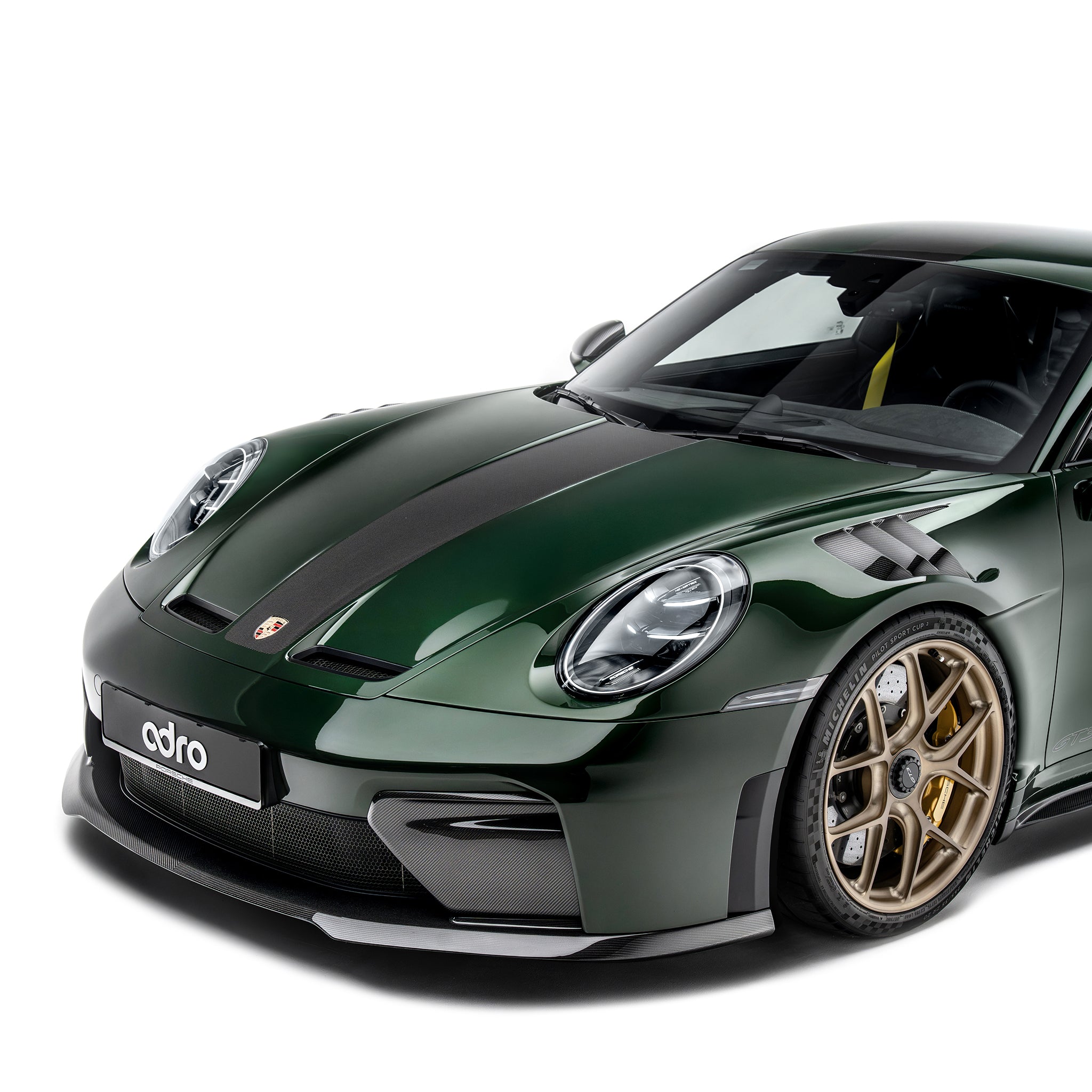 PORSCHE 992.2 / 992.1 GT3 PREPREG CARBON FIBER FRONT FENDERS | ADRO US