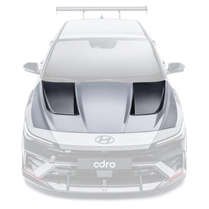 HYUNDAI ELANTRA N PE FINAL EDITION PREPREG CARBON FIBER HOOD