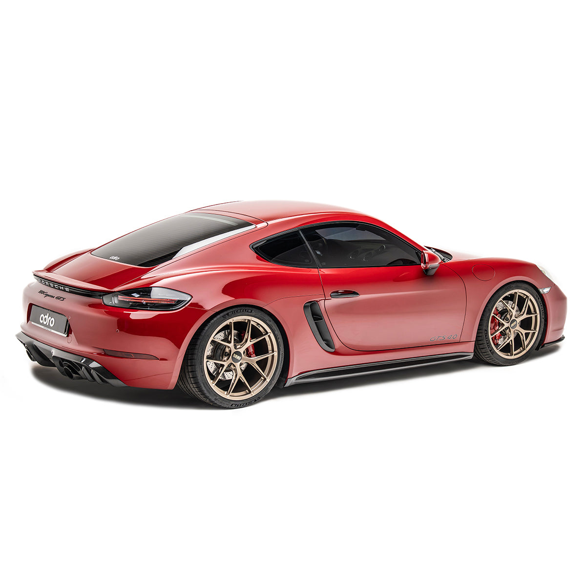 PORSCHE 718 PREPREG REAR DIFFUSER