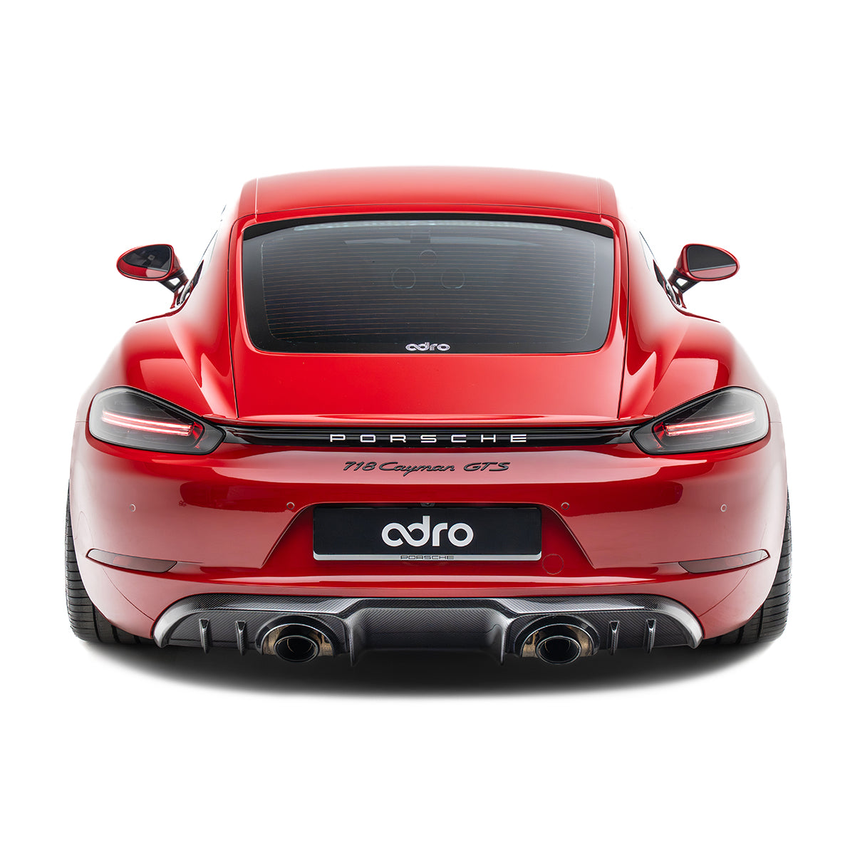 PORSCHE 718 PREPREG REAR DIFFUSER
