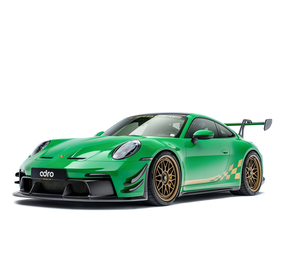 PORSCHE 992.1 GT3 PREPREG FRONT BUMPER CANARDS