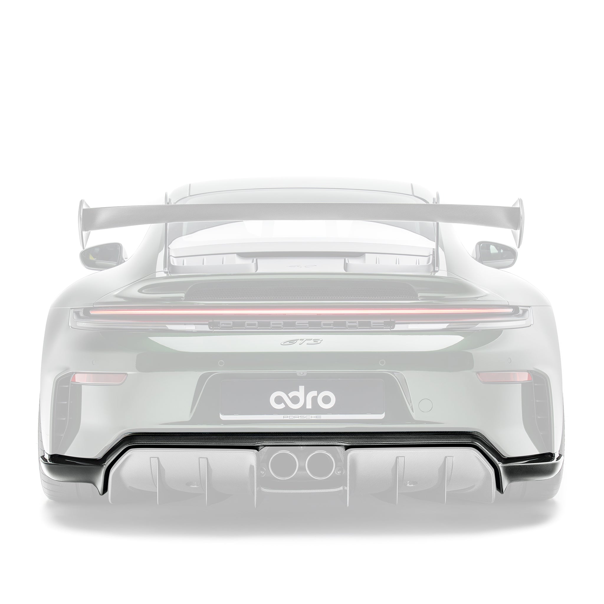 PORSCHE 992.2 GT3 PREPREG CARBON FIBER REAR APRON PANEL