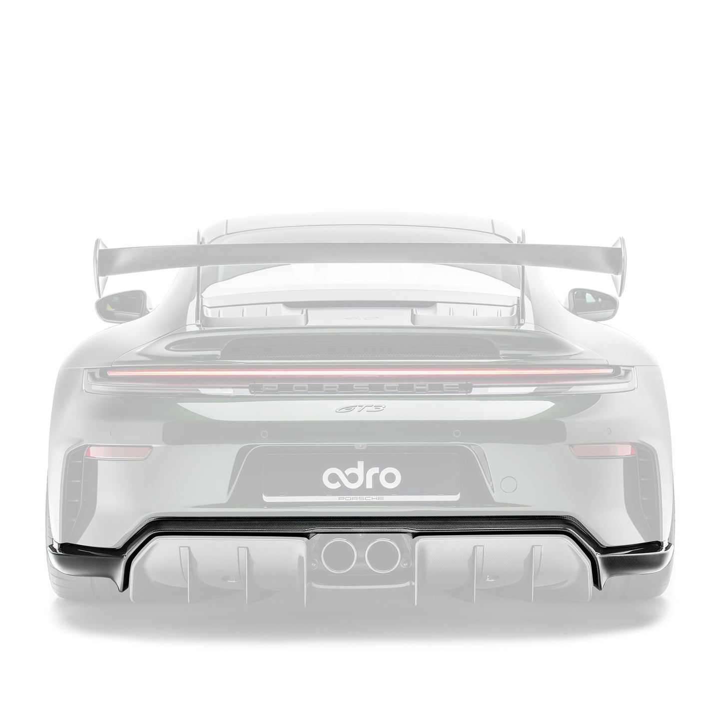 PORSCHE 992.2 GT3 PREPREG CARBON FIBER REAR APRON PANEL