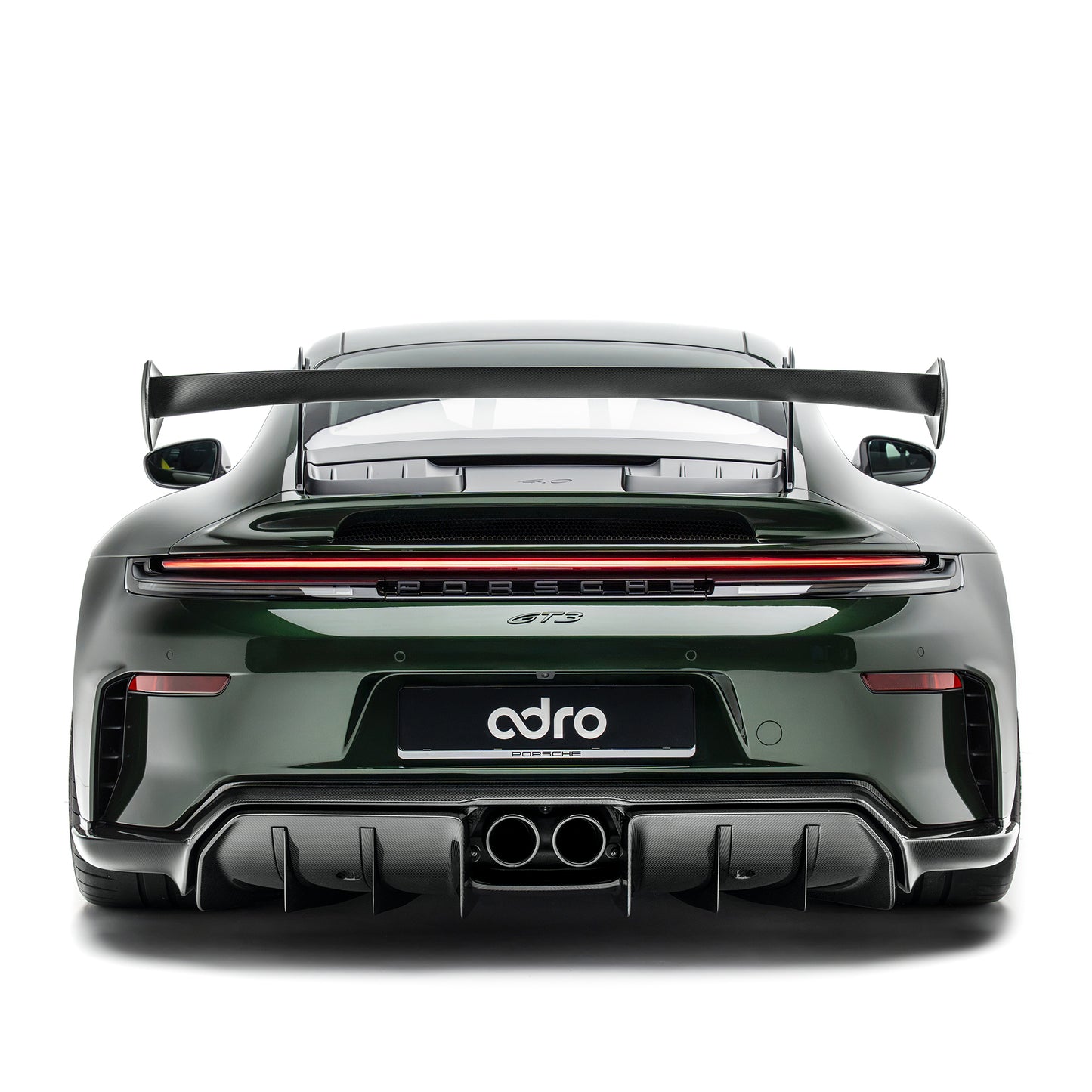 PORSCHE 992.2 GT3 PREPREG CARBON FIBER REAR DIFFUSER
