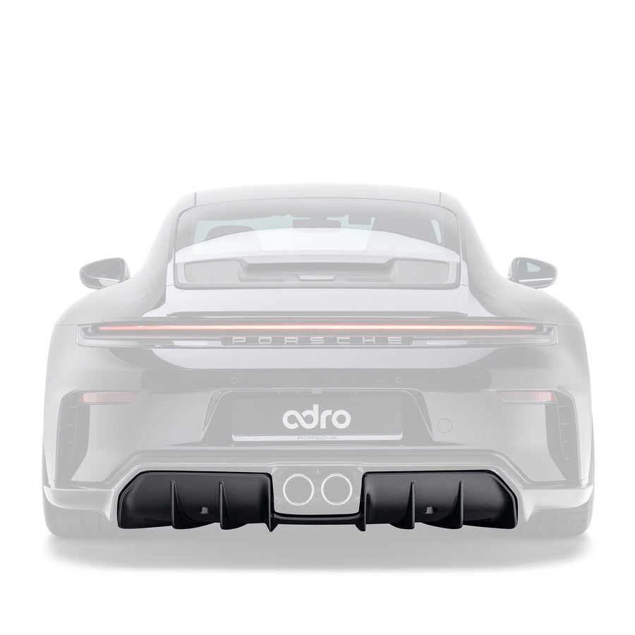 PORSCHE 992.2 GT3 TOURING PREPREG CARBON FIBER REAR DIFFUSER