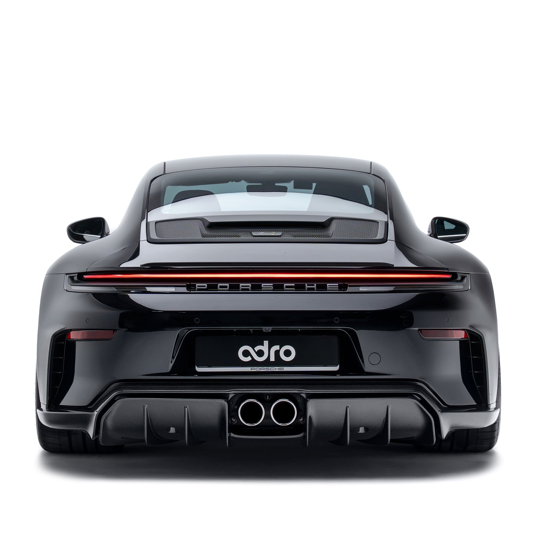 PORSCHE 992.2 GT3 TOURING PREPREG CARBON FIBER REAR DIFFUSER ADRO US