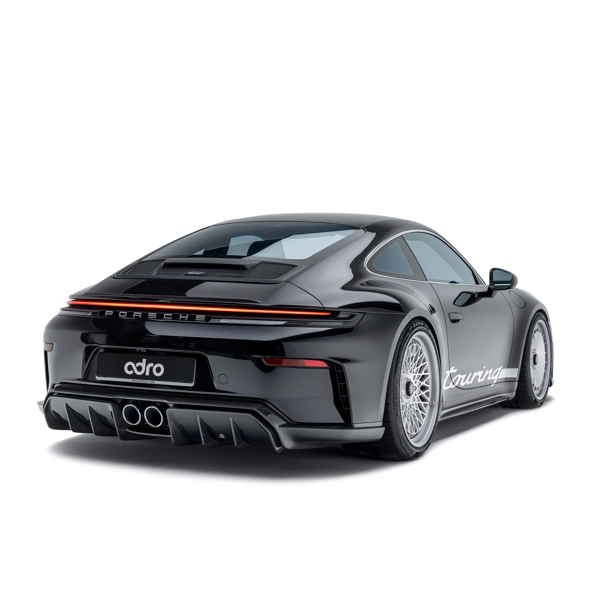 PORSCHE 992.2 GT3 TOURING PREPREG CARBON FIBER REAR DIFFUSER ADRO US