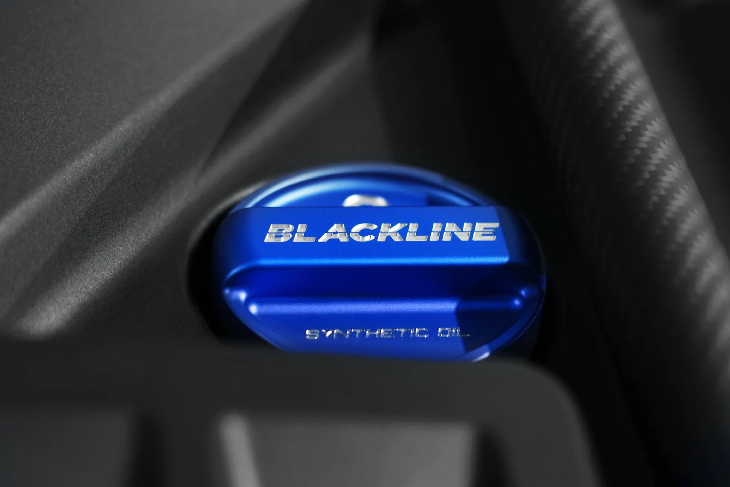 BMW 2021+ S58 ENGINE BLACKLINE PERFORMANCE CAP SET (OIL CAP / COOLANT CAPS)