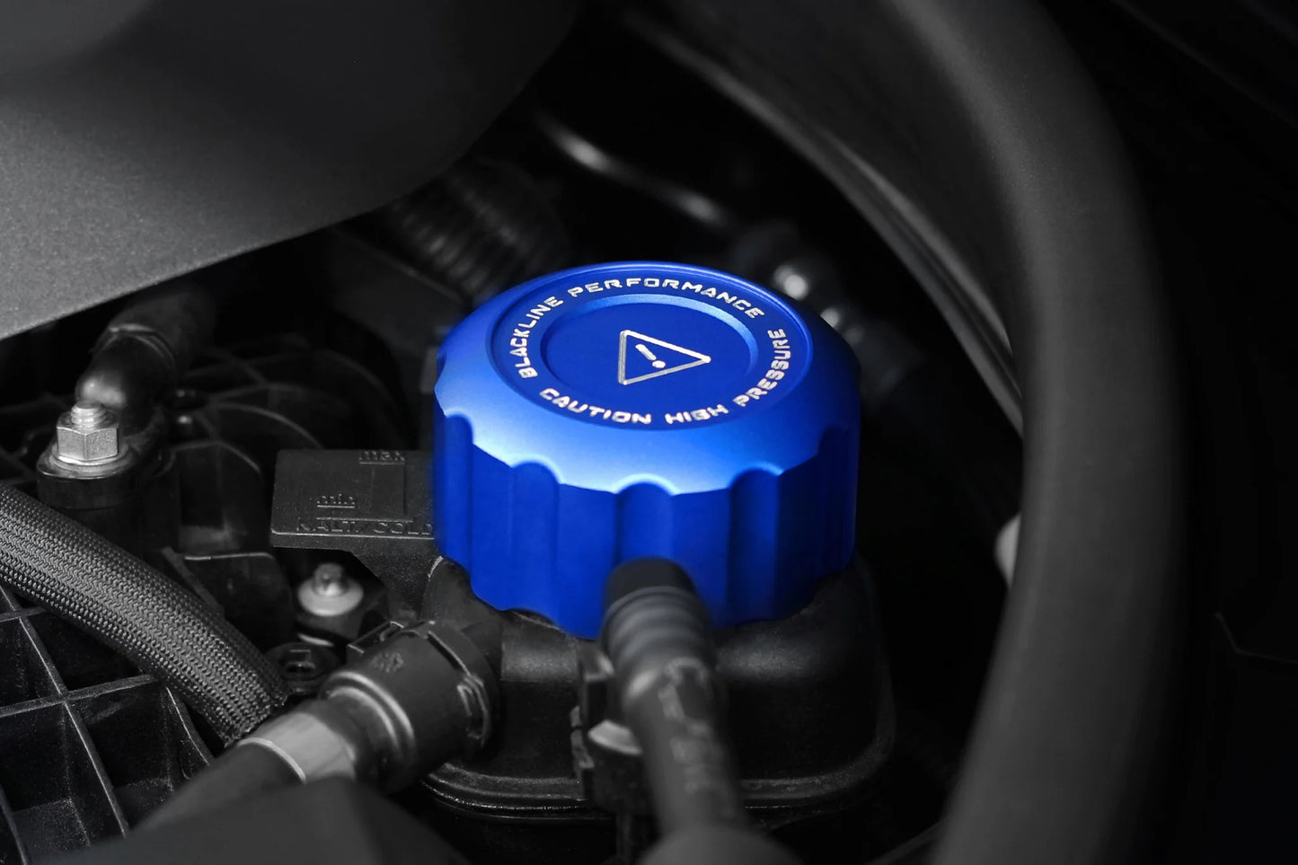 BMW 2021+ S58 ENGINE BLACKLINE PERFORMANCE CAP SET (OIL CAP / COOLANT CAPS)