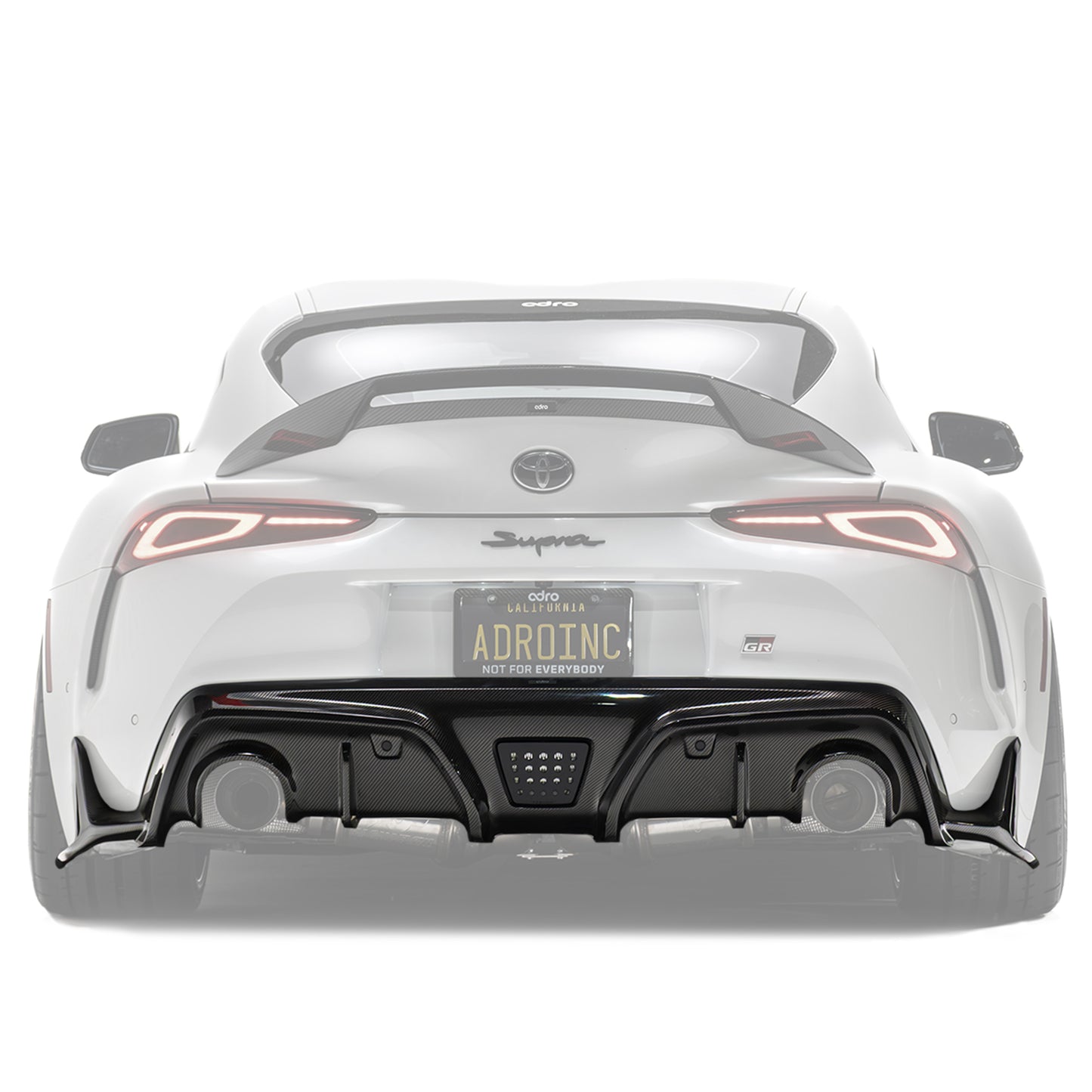 TOYOTA GR SUPRA CARBON FIBER REAR DIFFUSER V2 ADRO US