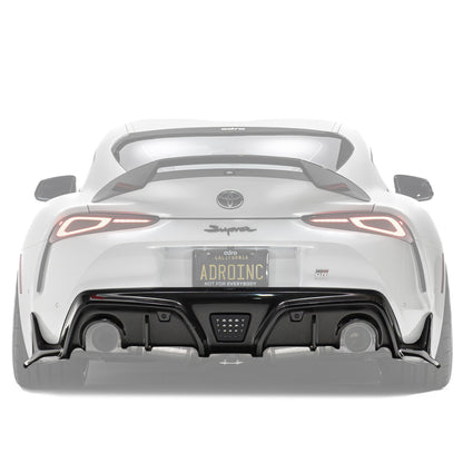 TOYOTA GR SUPRA CARBON FIBER REAR DIFFUSER V2 ADRO US