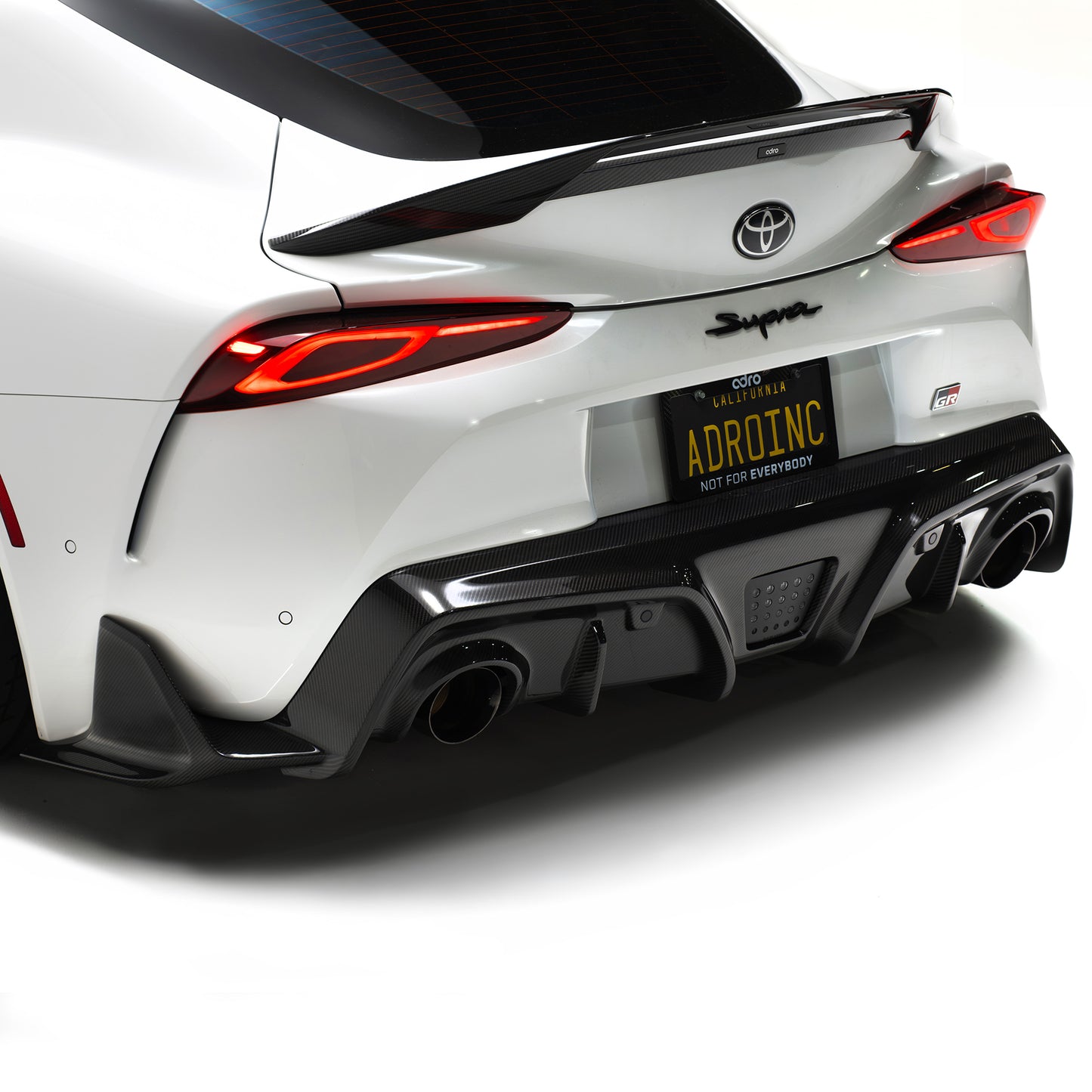 TOYOTA GR SUPRA CARBON FIBER REAR DIFFUSER V2 ADRO US