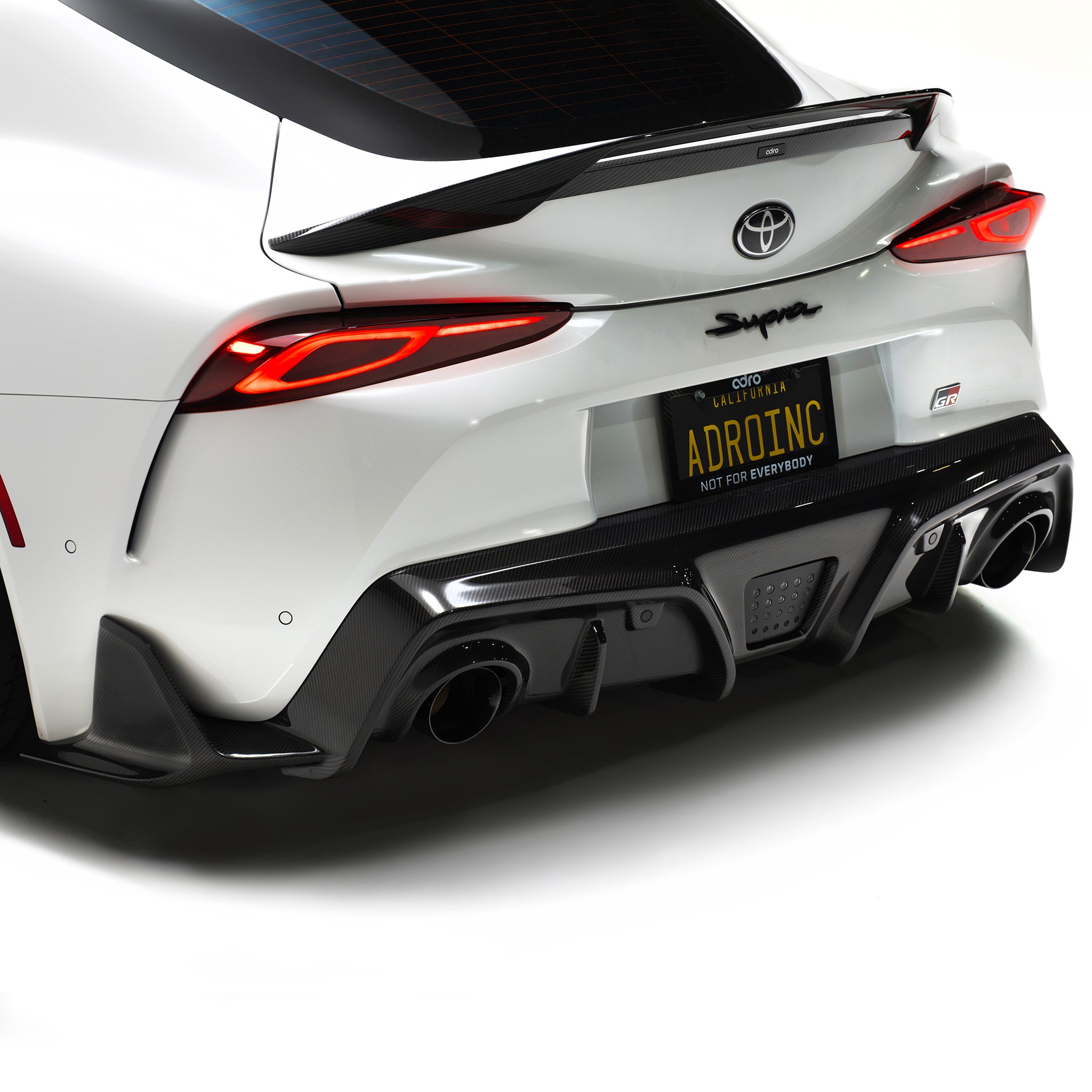 TOYOTA GR SUPRA CARBON FIBER REAR DIFFUSER V2 ADRO US