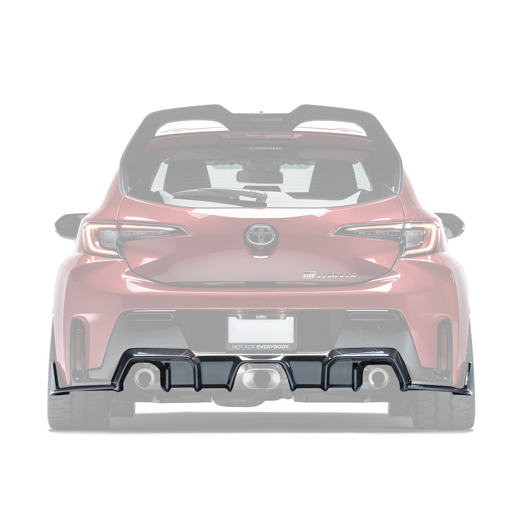 TOYOTA GR COROLLA CARBON FIBER REAR DIFFUSER
