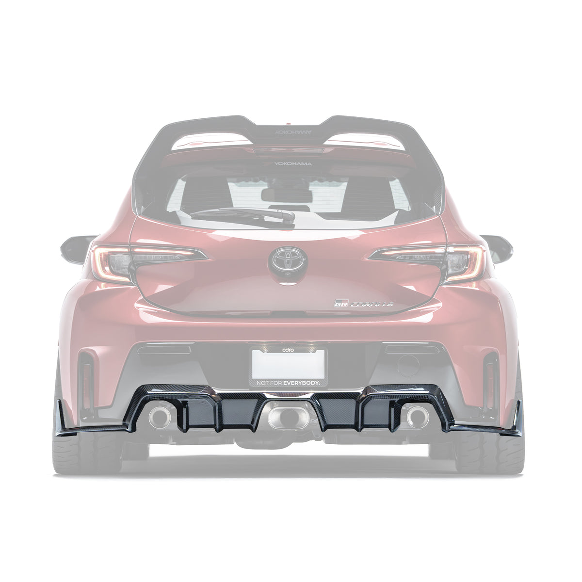 TOYOTA GR COROLLA CARBON FIBER REAR DIFFUSER ADRO US