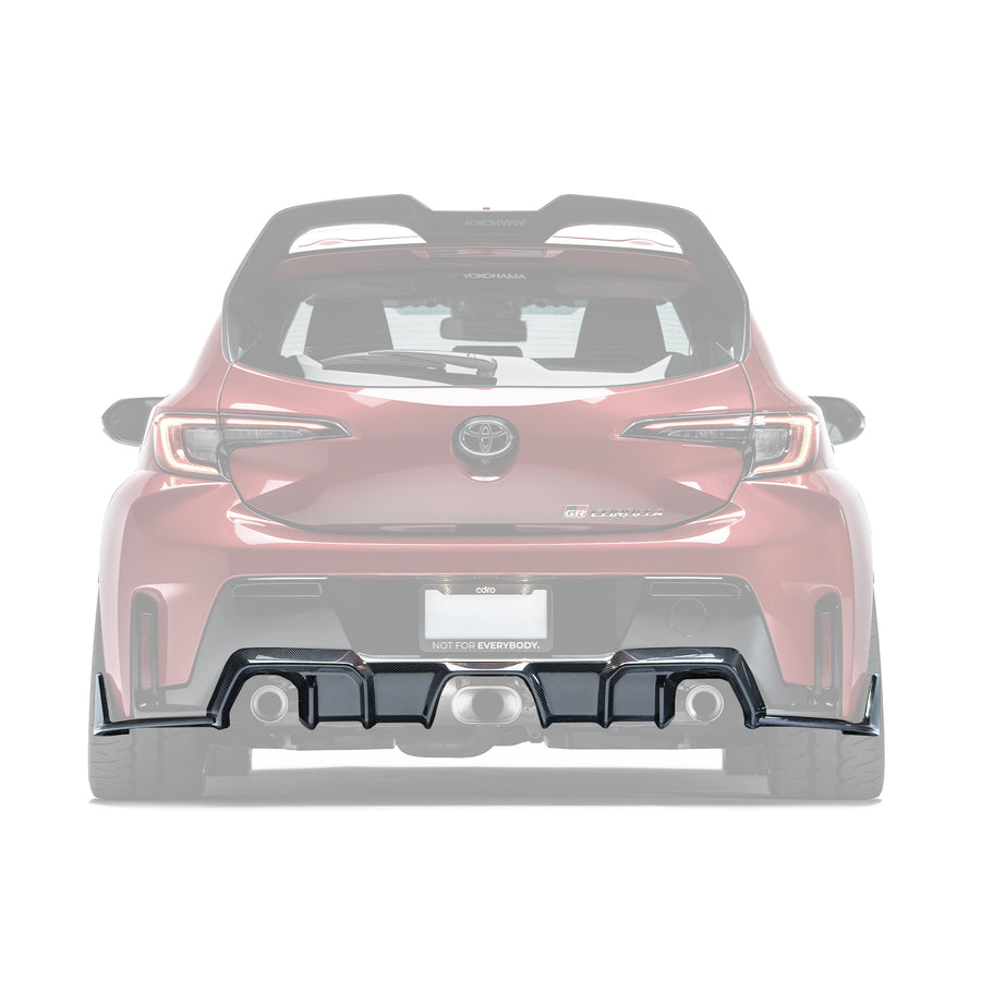 TOYOTA GR COROLLA CARBON FIBER REAR DIFFUSER
