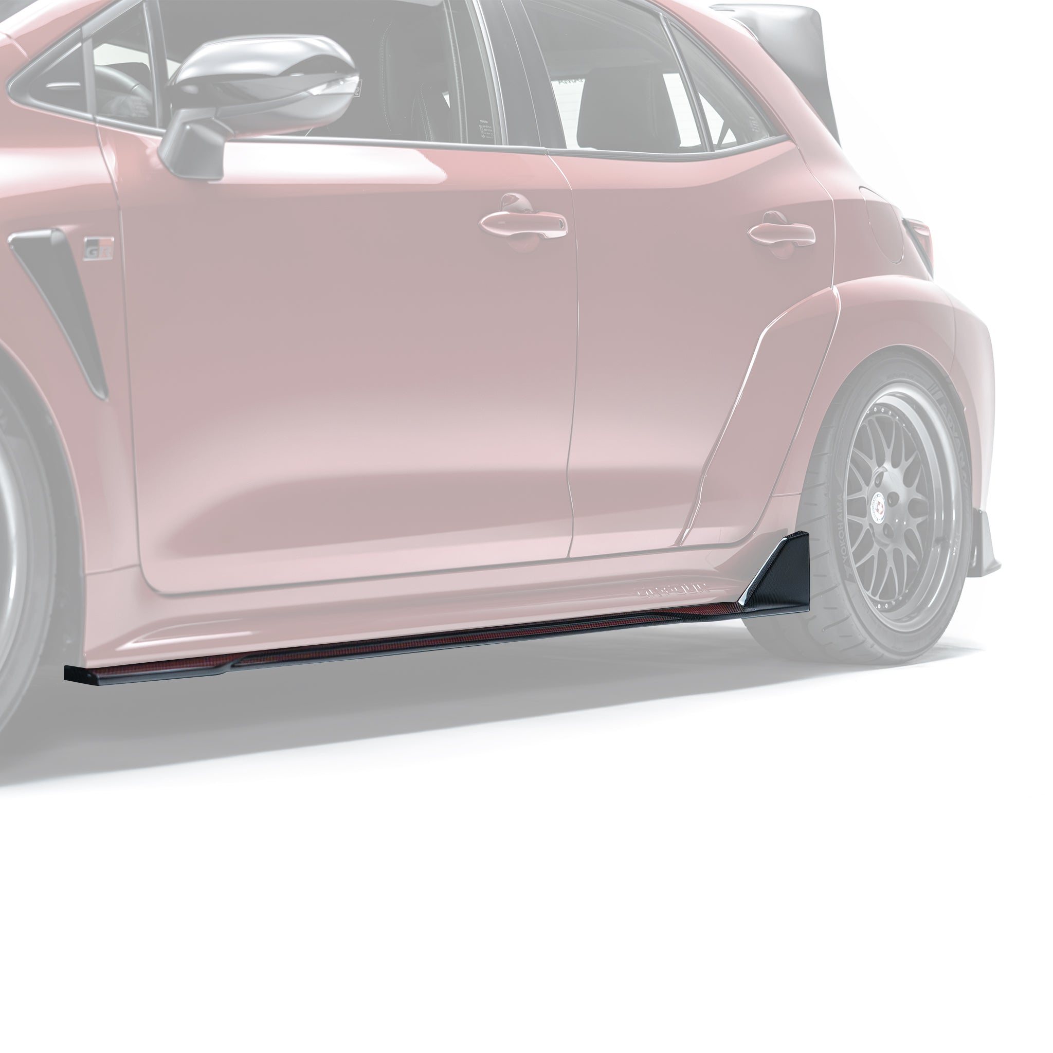 TOYOTA GR COROLLA CARBON FIBER SIDE SKIRTS