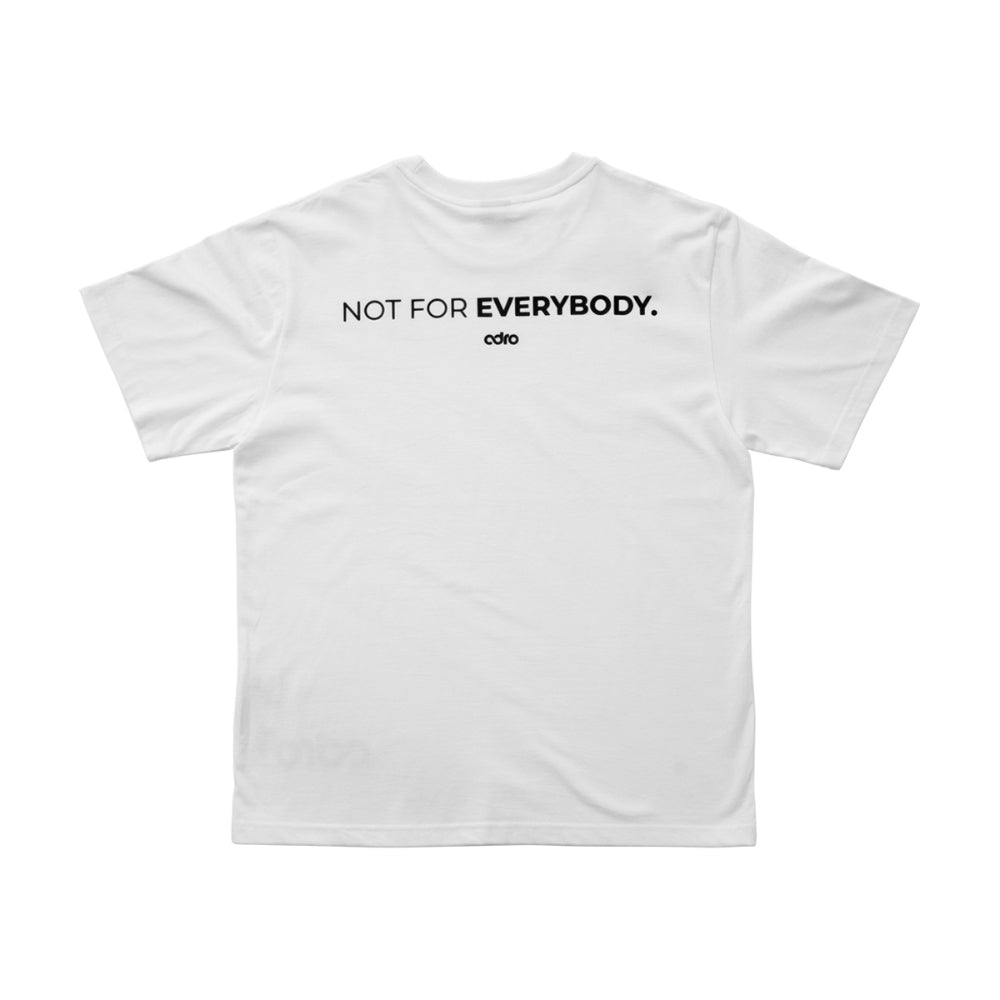 ADRO for Inc – White Everybody T-Shirt Classic Not