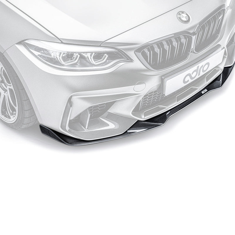 BMW M2 F87 Carbon Fiber Front Lip - ADRO 