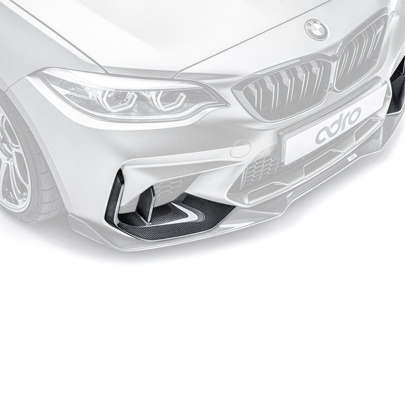 BMW M2 F87 Carbon Fiber Front Lip - ADRO 