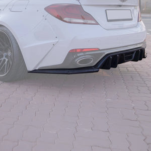 GENESIS G70 CARBON FIBER REAR DIFFUSER V2