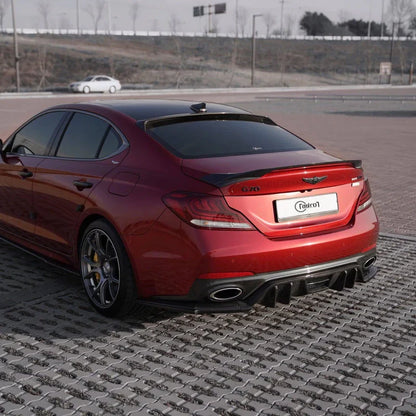 GENESIS G70 CARBON FIBER REAR DIFFUSER V2