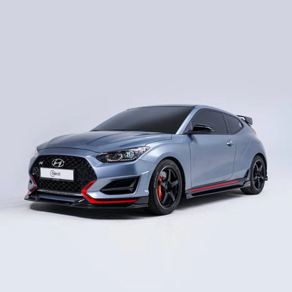 HYUNDAI VELOSTER N CARBON FIBER SIDE SKIRTS V2
