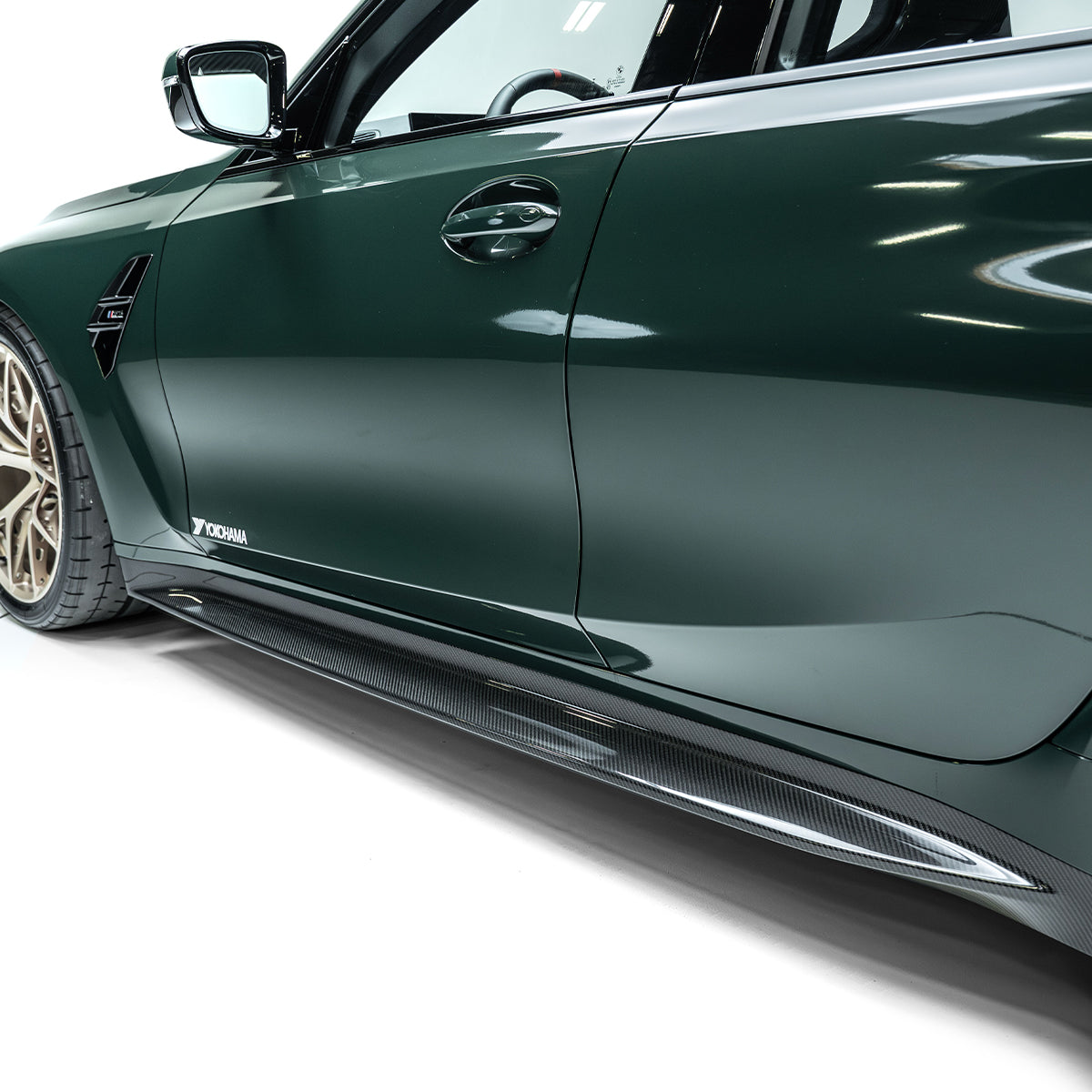 BMW G80 M3 Prepreg Carbon Fiber Side Skirts – ADRO US
