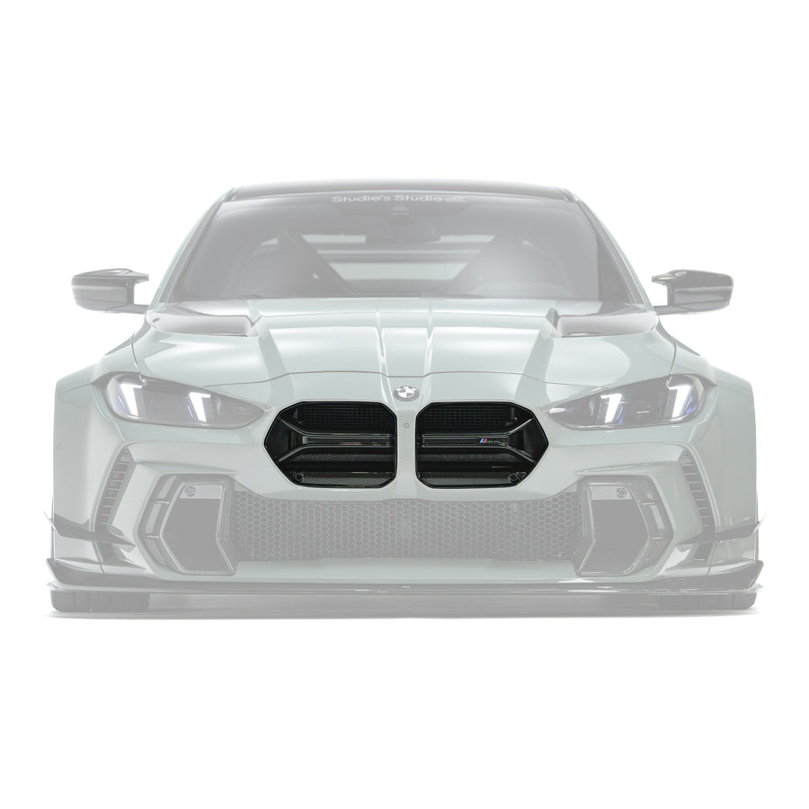 BMW G8X M3/M4 PREPREG GRILLES (ADRO BUMPER V2)