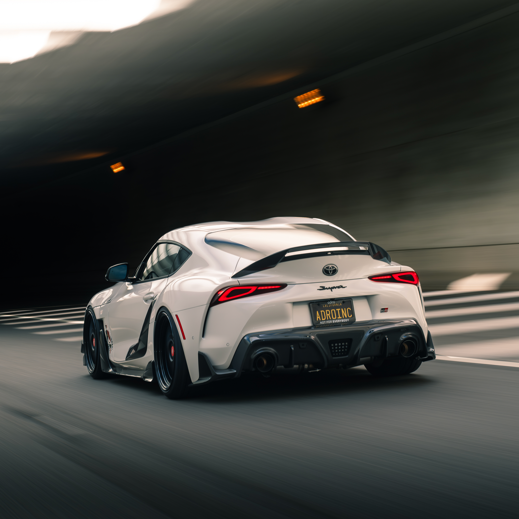 TOYOTA GR SUPRA CARBON FIBER REAR DIFFUSER V2 ADRO US
