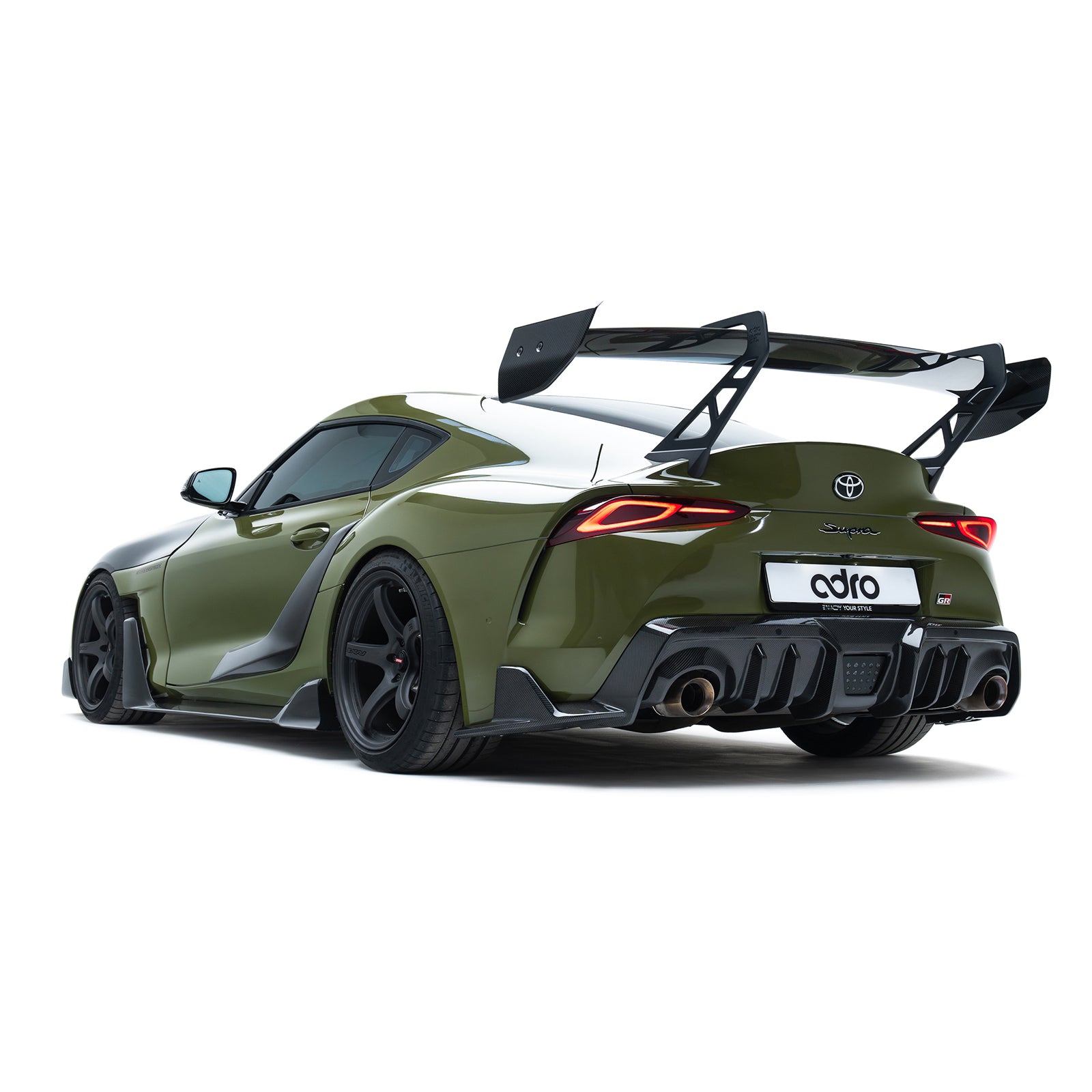 TOYOTA GR SUPRA AT-P1 REVERSE SWAN NECK WING – ADRO US