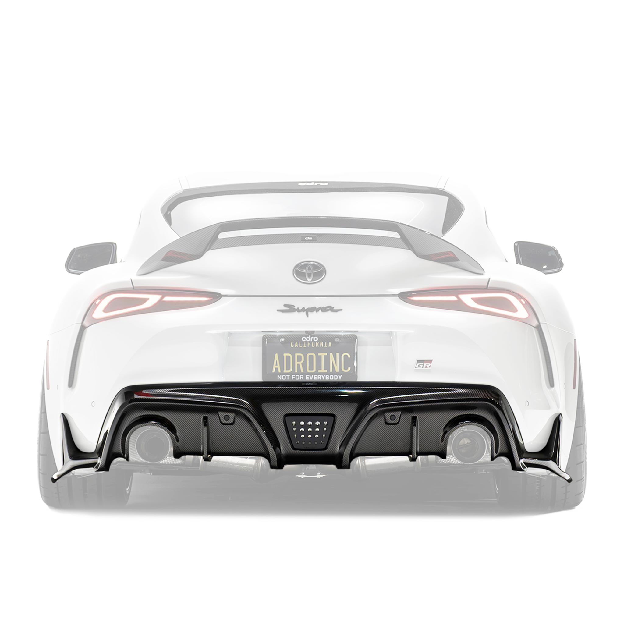 TOYOTA GR SUPRA CARBON FIBER REAR DIFFUSER V2