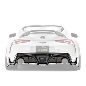 TOYOTA GR SUPRA CARBON FIBER REAR DIFFUSER V2