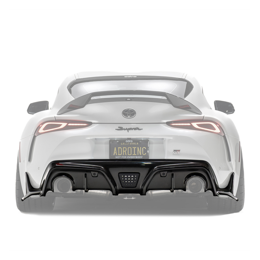 TOYOTA GR SUPRA CARBON FIBER REAR DIFFUSER V2