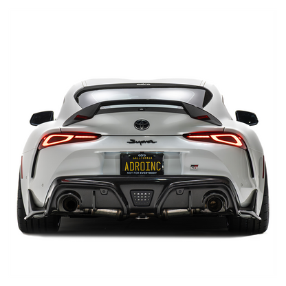 TOYOTA GR SUPRA CARBON FIBER REAR DIFFUSER V2 ADRO US