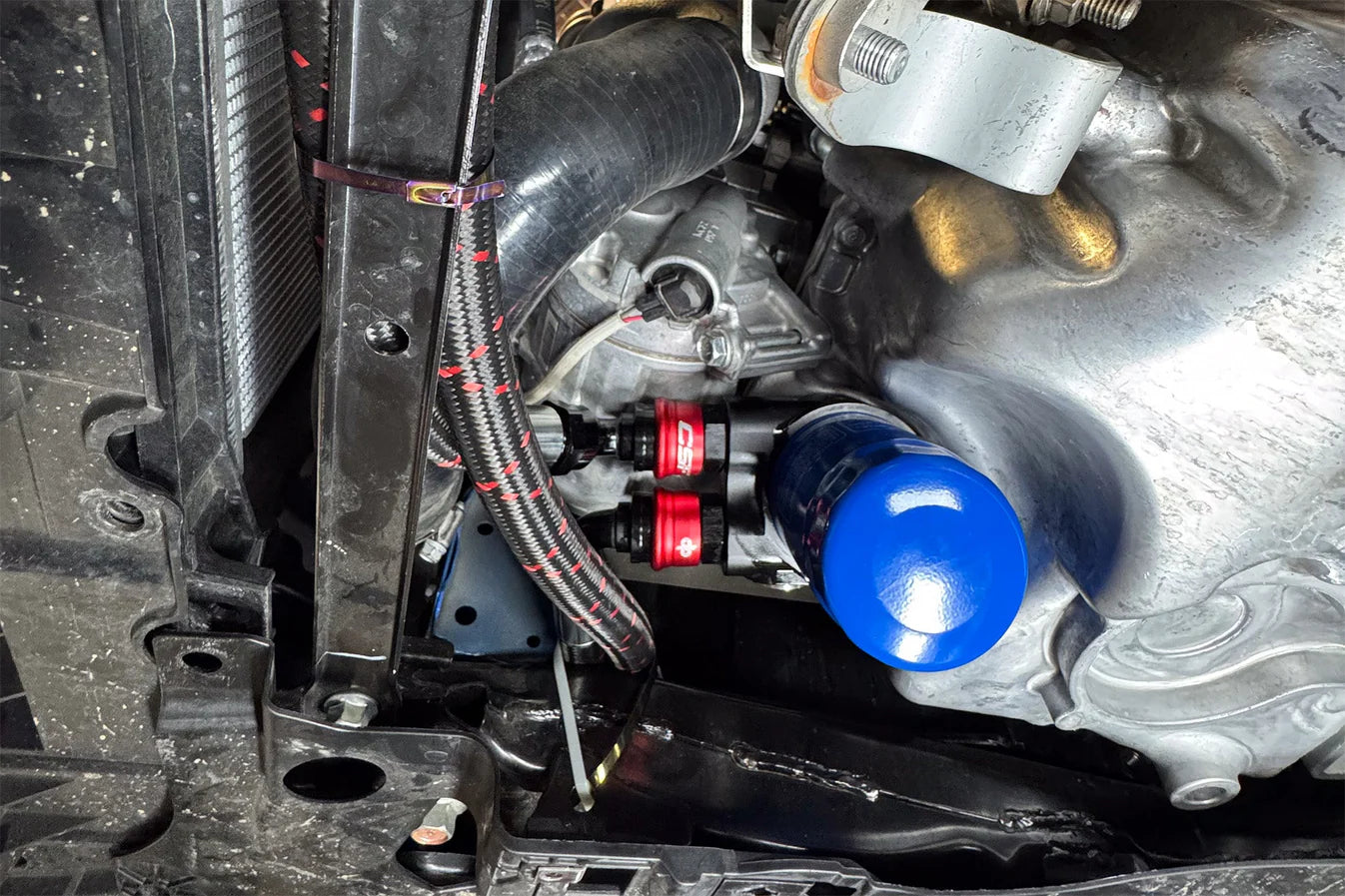 CSF HONDA FL5 CIVIC TYPE R DUAL ENGINE OIL COOLER KIT