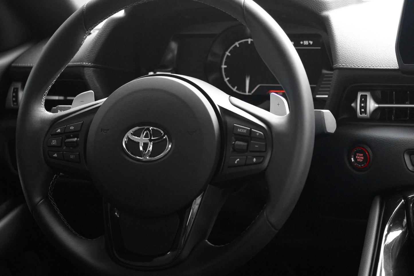 TOYOTA GR SUPRA 2020+ (A90) BLACKLINE PERFORMANCE ENGINE START BUTTON