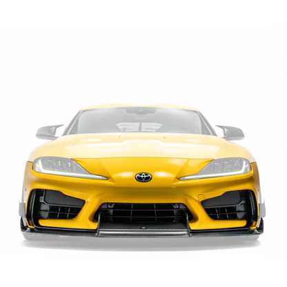 TOYOTA GR SUPRA FRONT BUMPER + V2 CARBON FIBER LIP SET ADRO US
