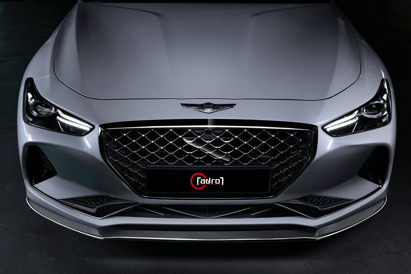 Genesis G70 Carbon Fiber Front Lip V1 – ADRO Inc