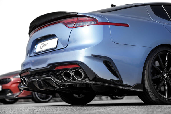 2022 Kia Stinger carbon fiber Meister rear diffuser V3 - ADRO 